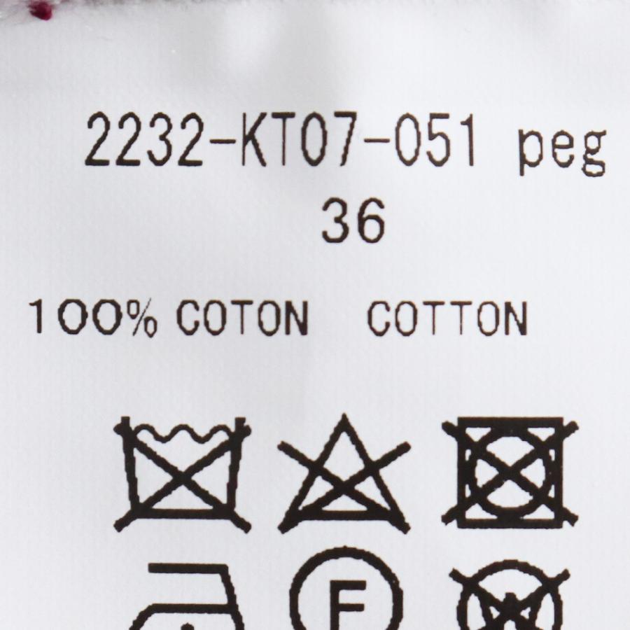 N.HOOLYWOOD DRIVERS KNIT サイズ36 バーガンディ 2232-KT07-051 peg 