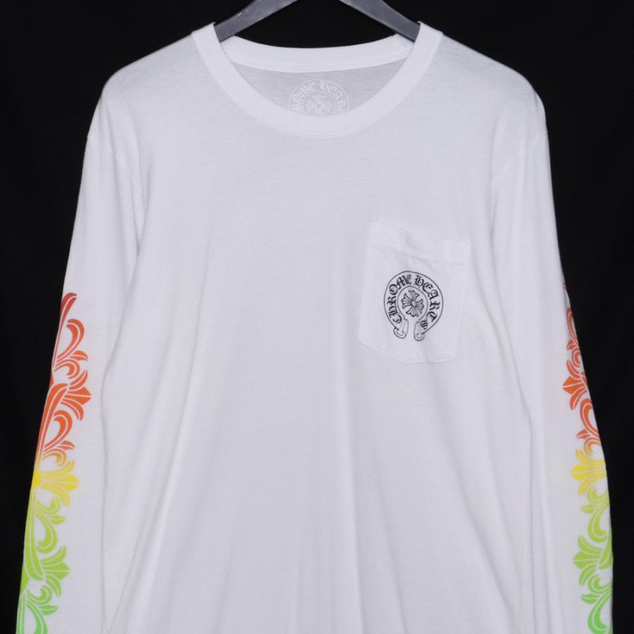 CHROME HEARTS サークルロゴマルチカラーロングスリーブTシャツ