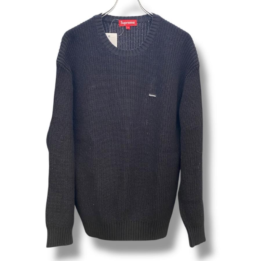 SUPREME Small Box LogoセーターM SUPREME Small Box Logo Ribbed
