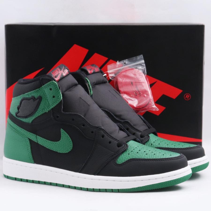 未使用 27.5cm NIKE Air Jordan 1 Retro High OG Black/Pine Green  
