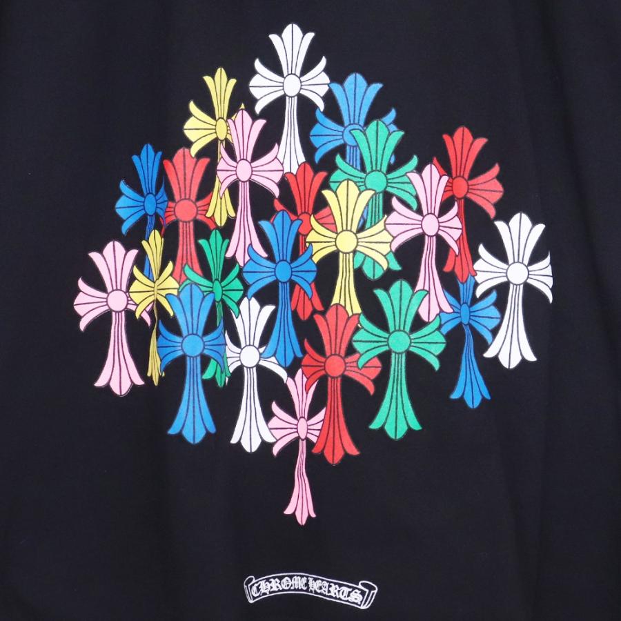 CHROME HEARTS マルチカラーセメタリークロスロングスリーブTシャツ