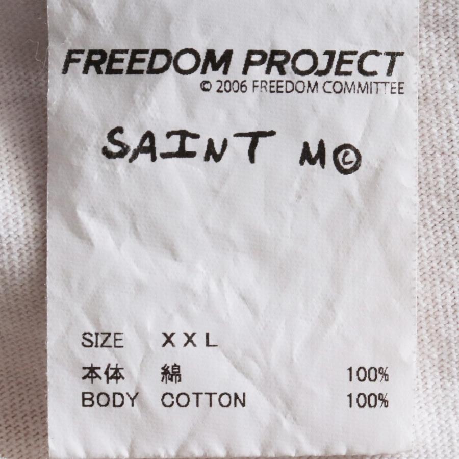 SAINT MICHAEL FD_SS TEE ASTRO/WHITE XXLサイズ ホワイト SM-YS8-0000