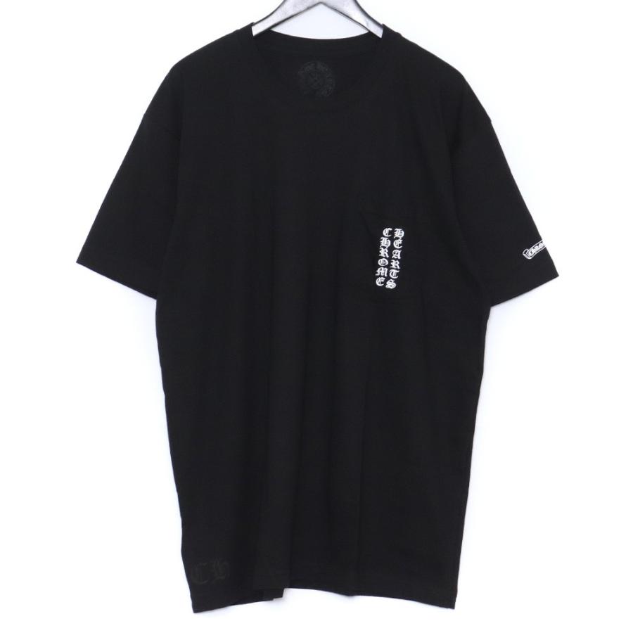未使用 CHROME HEARTS 大阪限定スクロールTシャツ XLサイズ ブラック 