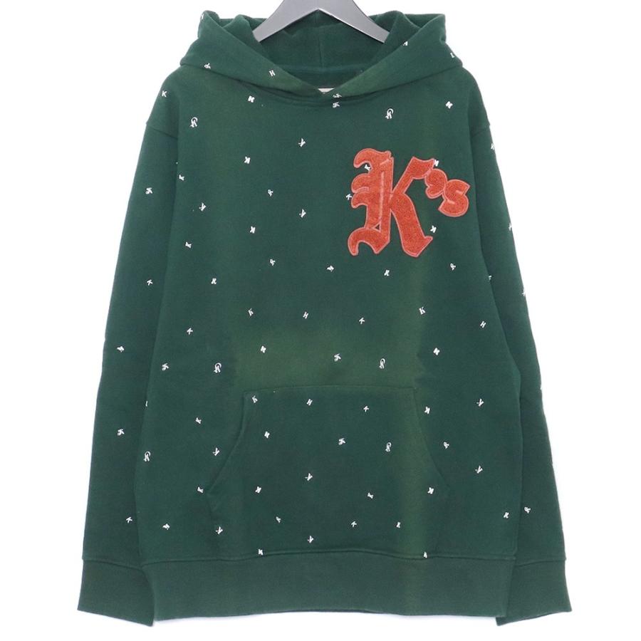 KITH NYC K Varsity Hoodies Lサイズ グリーン KH2195−106 キス ロゴ 