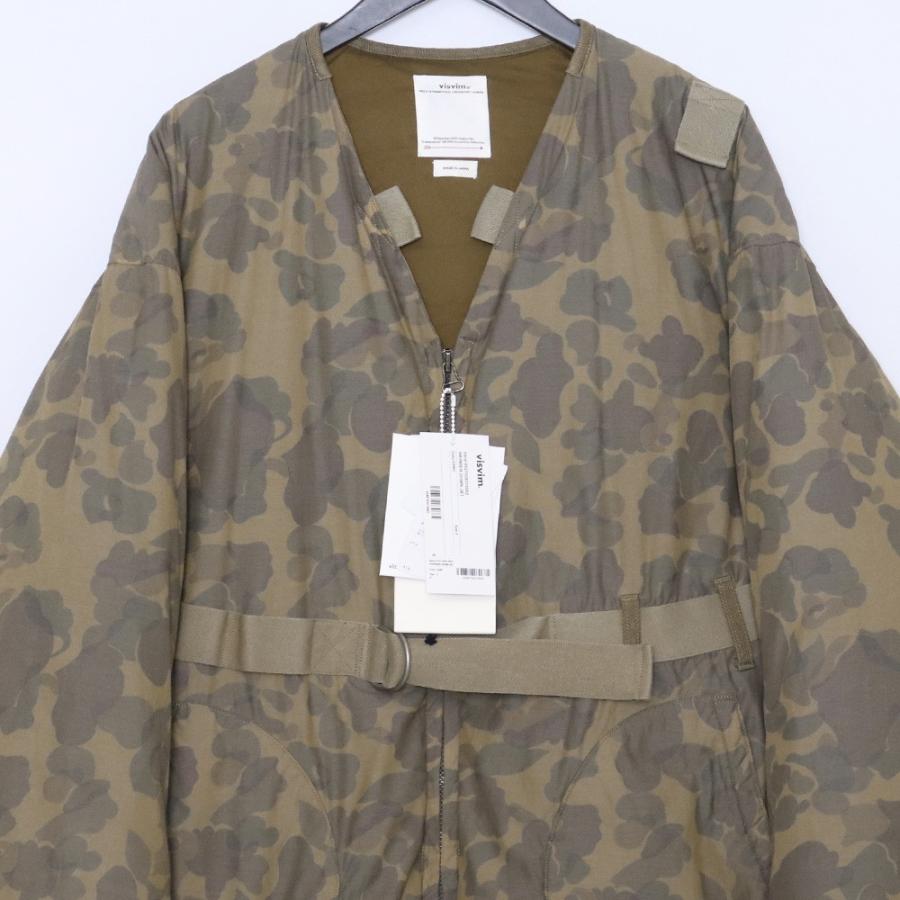VISVIM HARRIER CAMO DOWN JKT サイズ2 カーキ 0121105013002 ビズビム 
