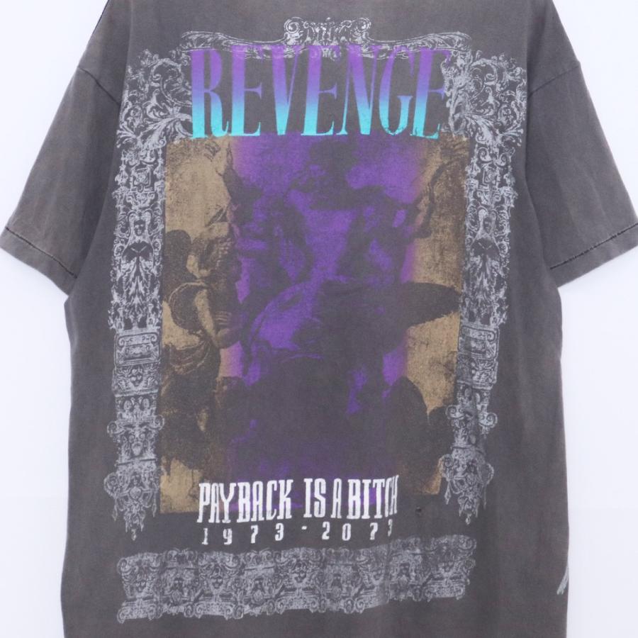 SAINT MICHAEL BJ SS TEE REVENGE BLACK Mサイズ ブラック SM-S23-0000
