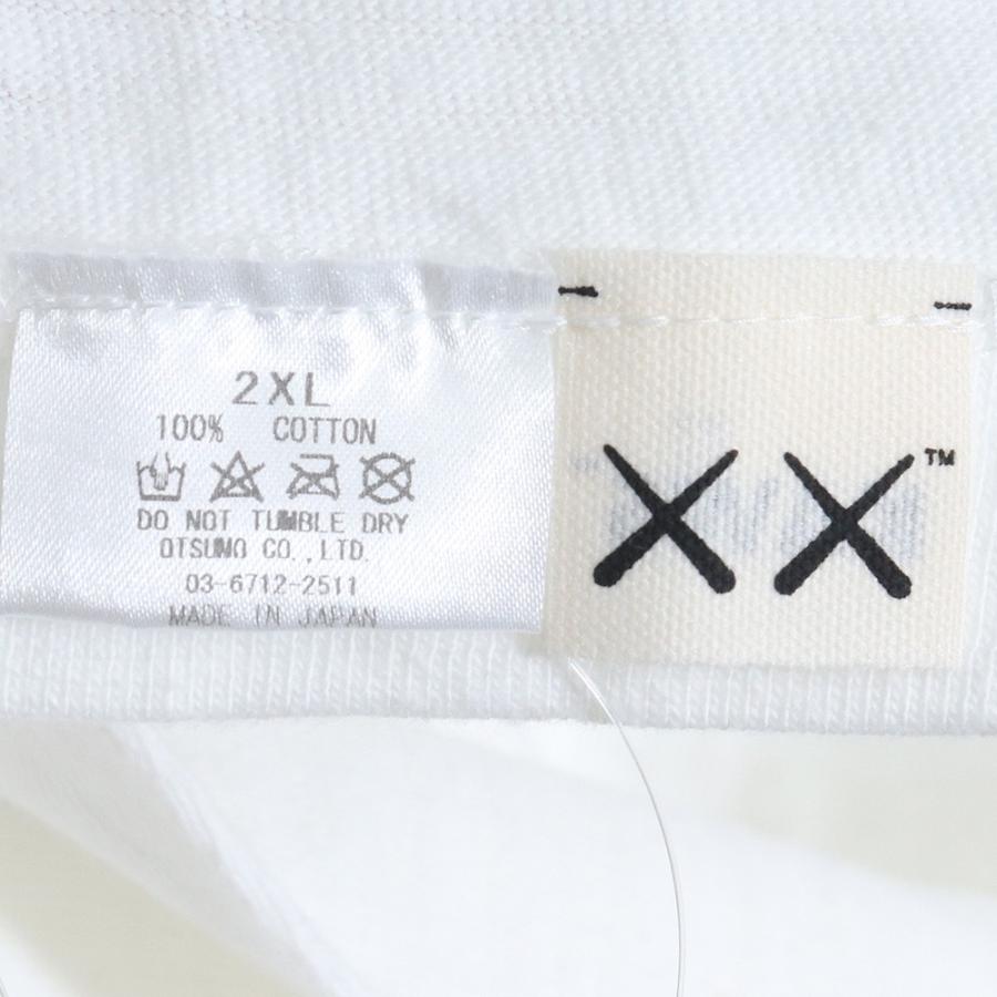 未使用 HUMAN MADE × KAWS GRAPHIC T-SHIRT 2XL ホワイト XX26TE005