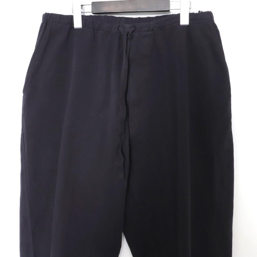 COMOLI 23AW ドローストリングパンツ サイズ2 ネイビー Y03-03005 