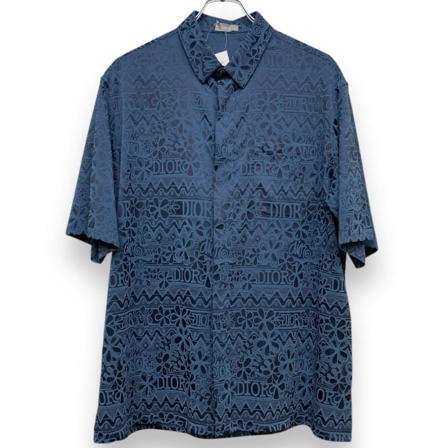【ディオール】SHAWN STUSSY　シャツ　39 ディオール】SHAWN STUSSYシャツ39
