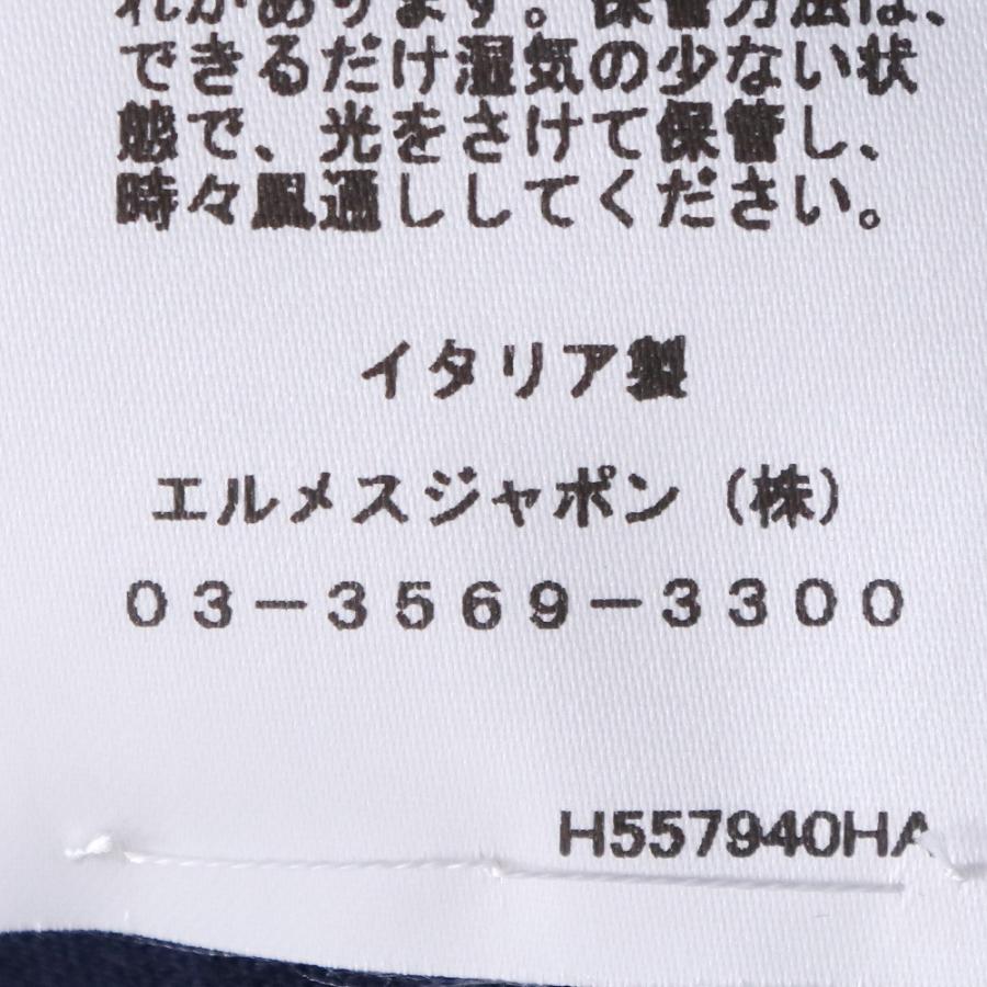 未使用 HERMES ピキュール・セリエ ディテール付き Tシャツ XLサイズ