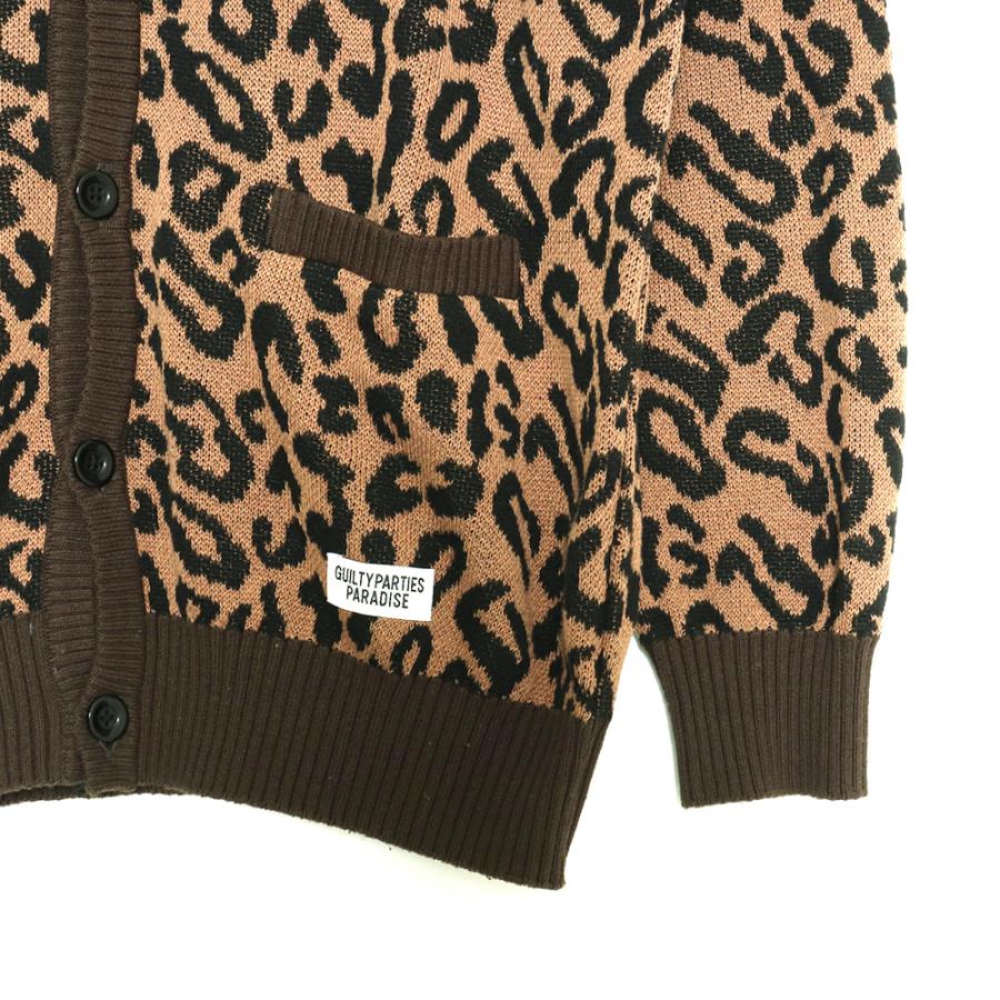 ニット WACKOMARIA ワコマリア レオパード モヘア 舐達麻