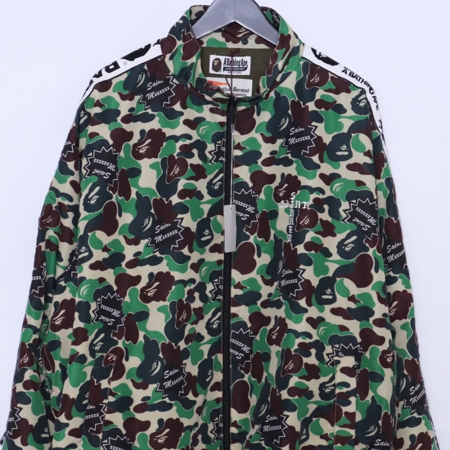 SAINT MICHAEL × A BATHING APE AP TRACK JKT ST CAMO Lサイズ カーキ  