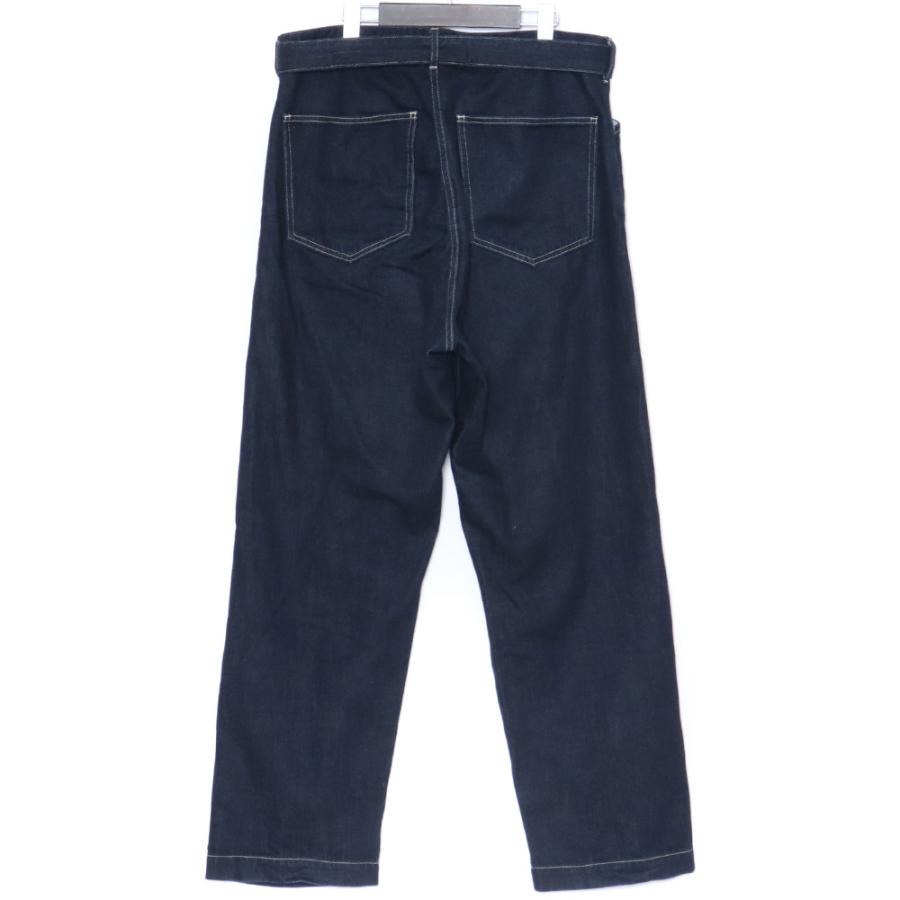 BLURHMS 22SS SELVAGE DENIM LONG BELTED デニムパンツ サイズ3 