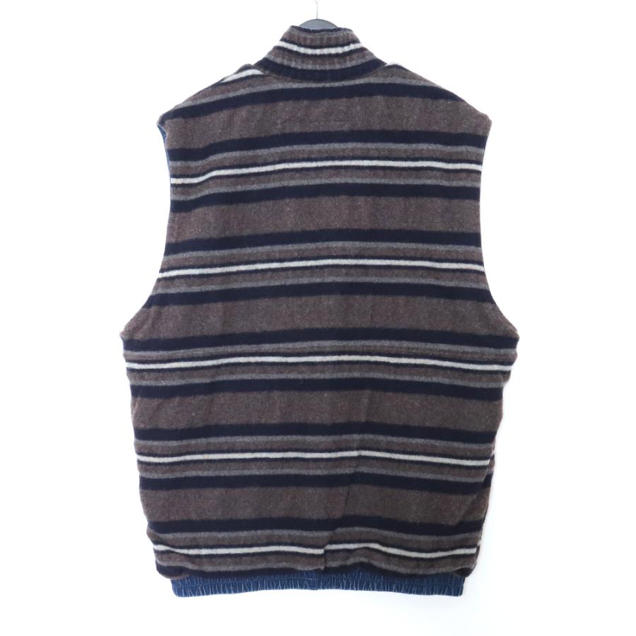 TENDERLOIN 22AW DENIM BLANKET RIVERSIBLE VEST ベスト インディゴ L 