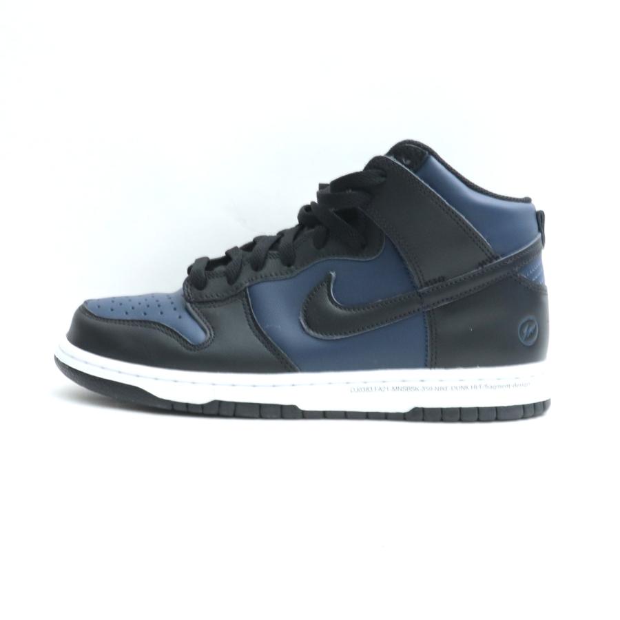 26cm ナイキ×フラグメントデザイン NIKE FRAGMENT DESIGN DUNK HI TOKYO ダンク ハイ スニーカー NAVY/BLACK-WHITE DJ0383-400 /T｜graiz｜03