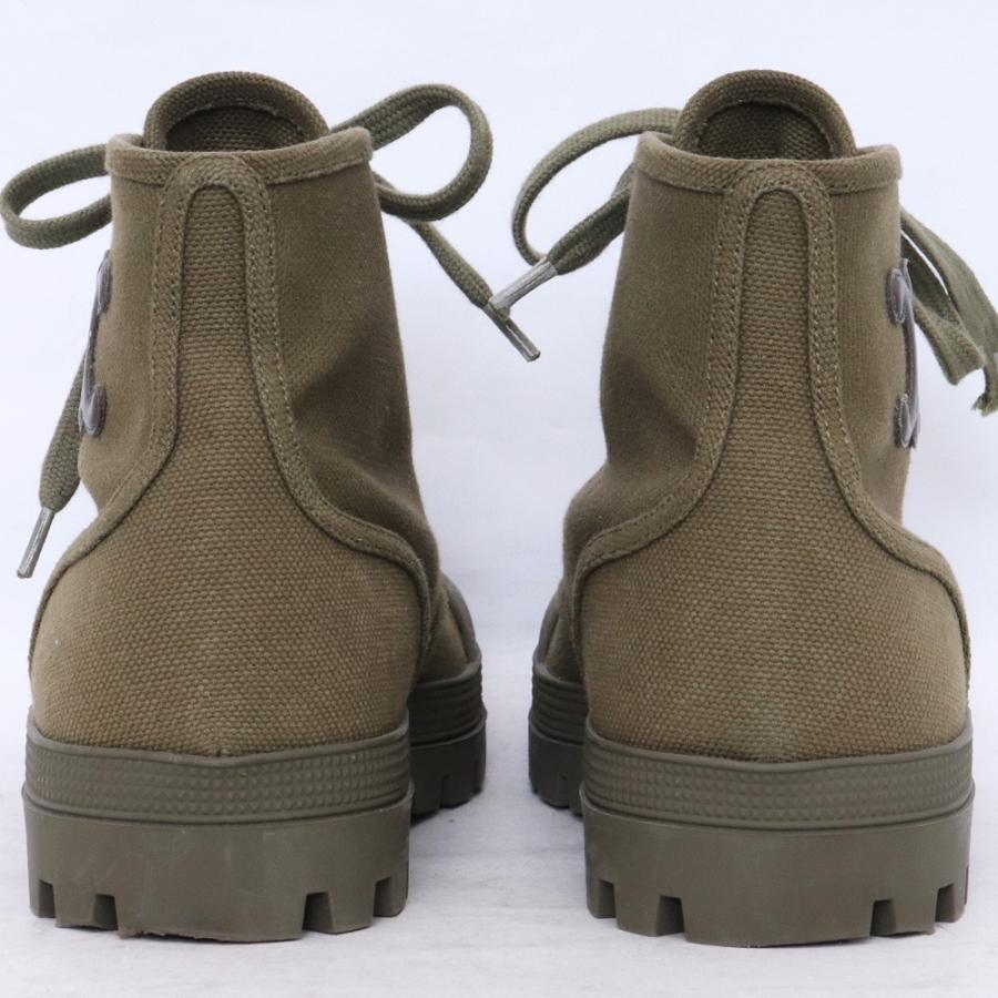 celine キャンバスブーツ CELINE セリーヌ 353553826C Zipped Conique Boot サイド ジップ