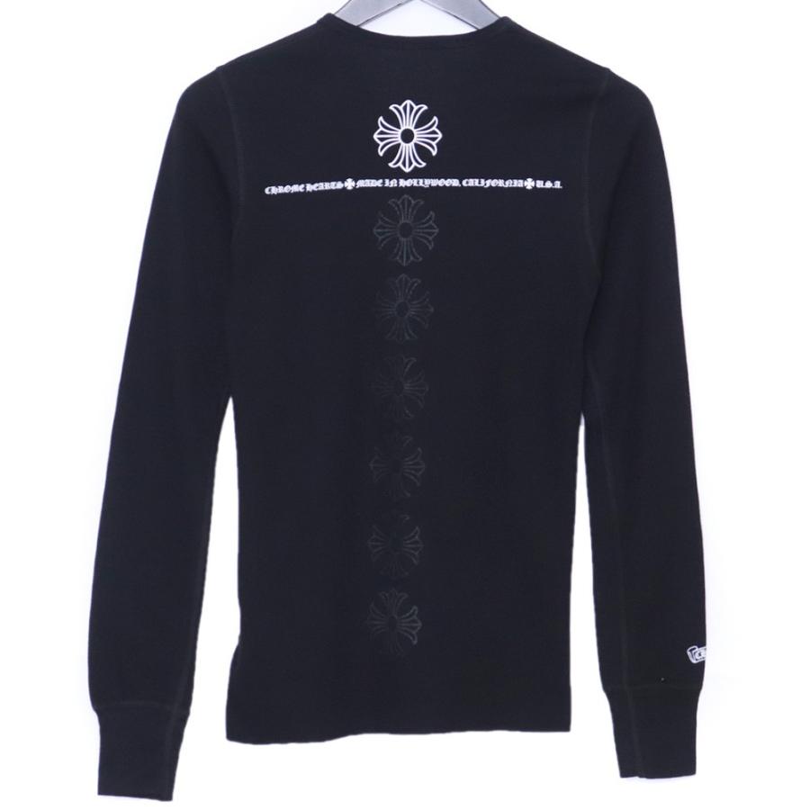CHROME HEARTS ロンT サーマル CHプラス ホースシュー 黒 XS CHROME HEARTS レディース ホースシューCHプラスプリントサーマル
