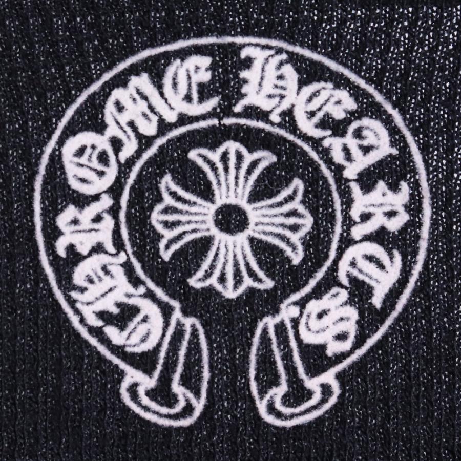 CHROME HEARTS ロンT サーマル CHプラス ホースシュー 黒 XS CHROME HEARTS レディース ホースシューCHプラスプリントサーマル