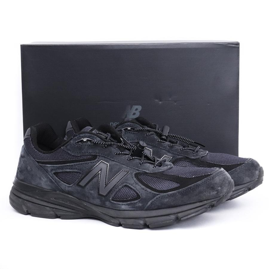 30cm NEW BALANCE × JJJJOUND 990V4 Navy ローカットスニーカー