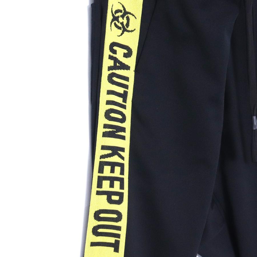 未使用 BEAUTY BEAST SARUEL TRACK HALF PANTS Mサイズ ブラック イエロー bb-72001 ビューティビースト サルエルトラック ハーフパンツ CAUTION KEEP OUT |  | 05