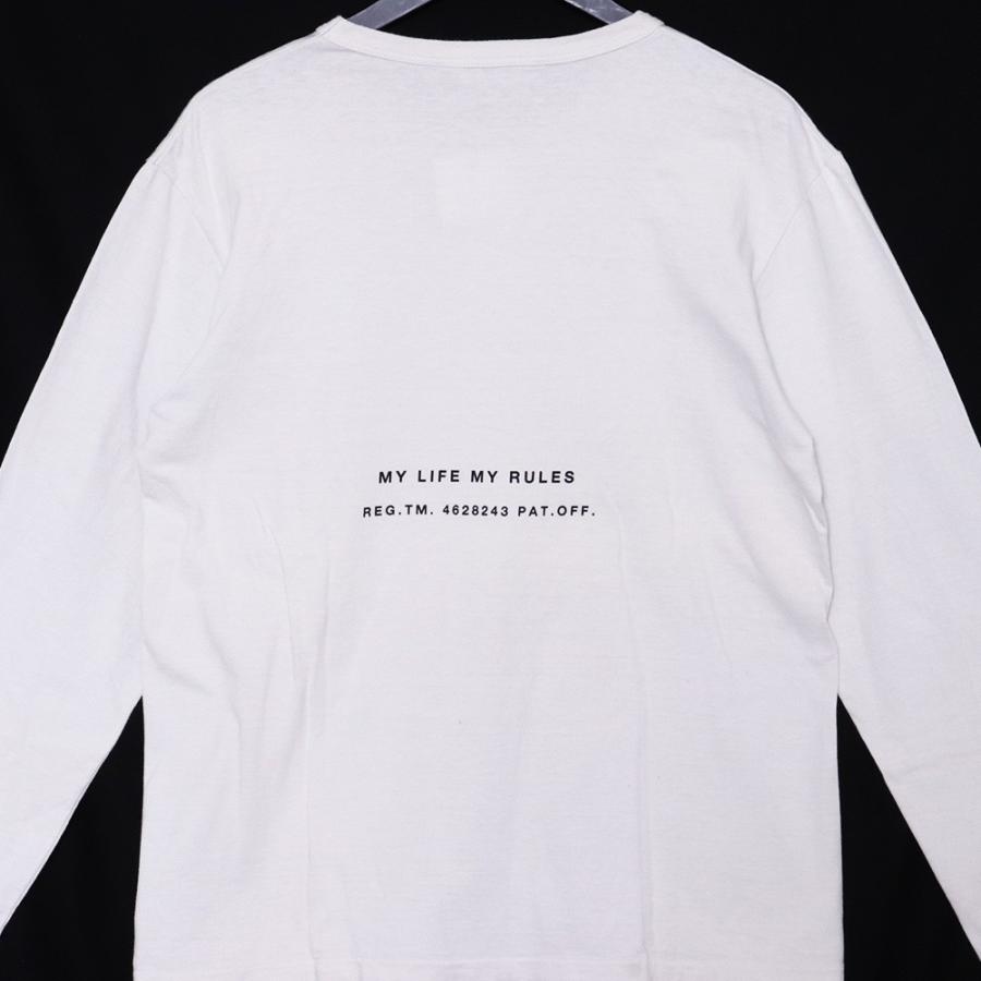 COOTIE PRODUCTIONS Print Oversized L/S TEE Sサイズ ホワイト 