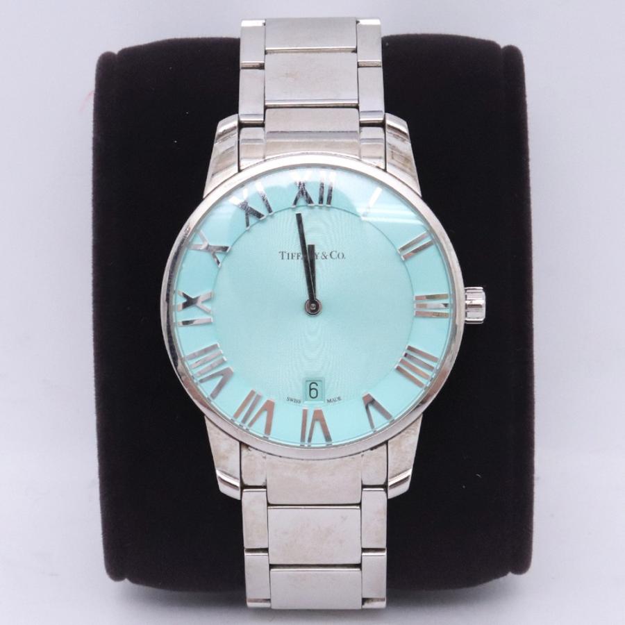 TIFFANY&CO. アトラス 2-ハンド ウォッチ シルバー 63452769