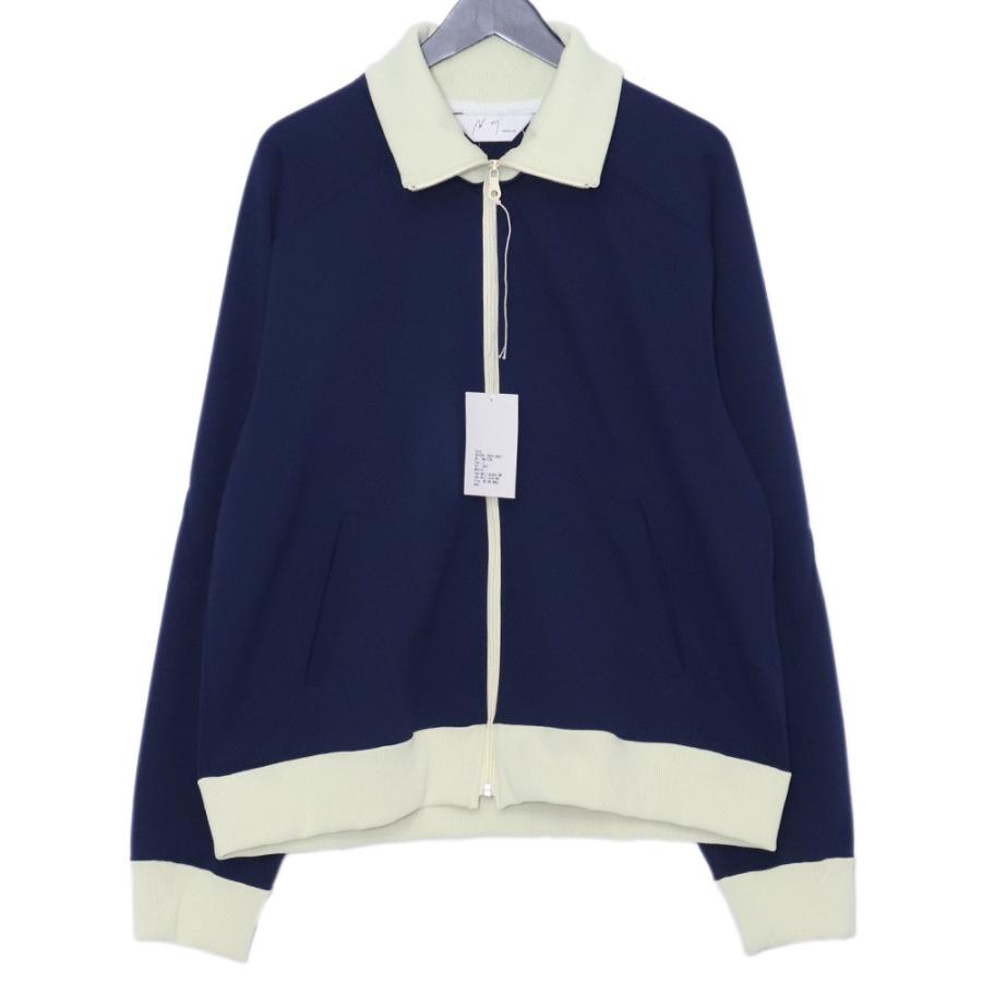 ANCELLM トラック ジャケット サイズ2 ネイビー/ライム アンセルム ANCELLM DRIVERS TRACK JACKET サイズ2 ネイビー ANC-CT49 アンセルム