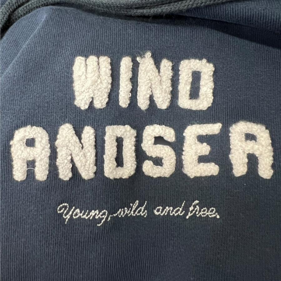 WIND AND SEA BEYOUTH-S-Hoodie パーカー Lサイズ ネイビー WDS-BYT-RS