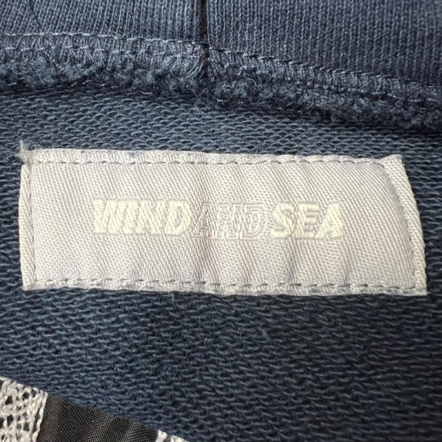 WIND AND SEA BEYOUTH-S-Hoodie パーカー Lサイズ ネイビー WDS-BYT-RS