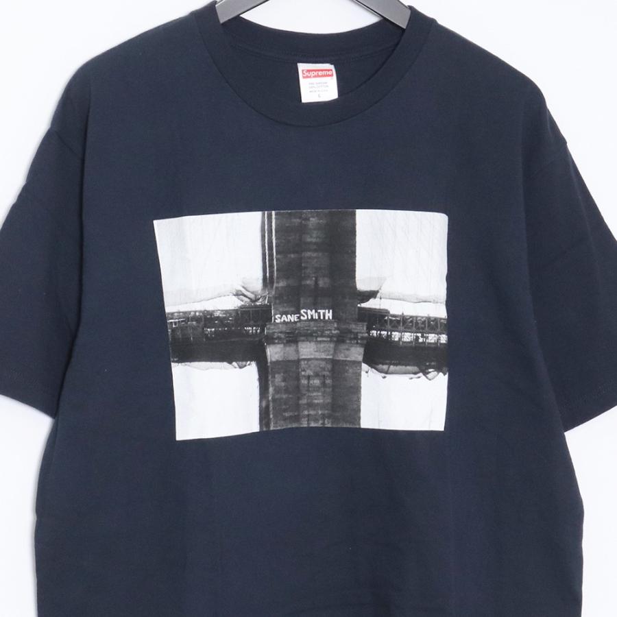 SUPREME 19AW Bridge Tee Lサイズ ネイビー 2019FW1219010 シュプリーム ブリッジ プリント 半袖 Tシャツ｜graiz｜03