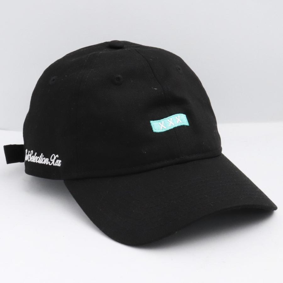 GOD SELECTION XXX × NEW ERA 9TWENTY CAP ブラック GX-A24-HT-05 