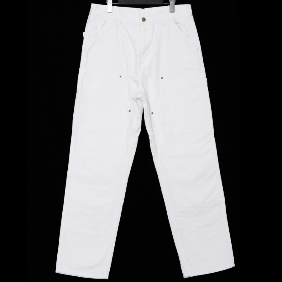 CARHARTT WIP DOUBLE KNEE PANT W30 L32 ホワイト カーハート