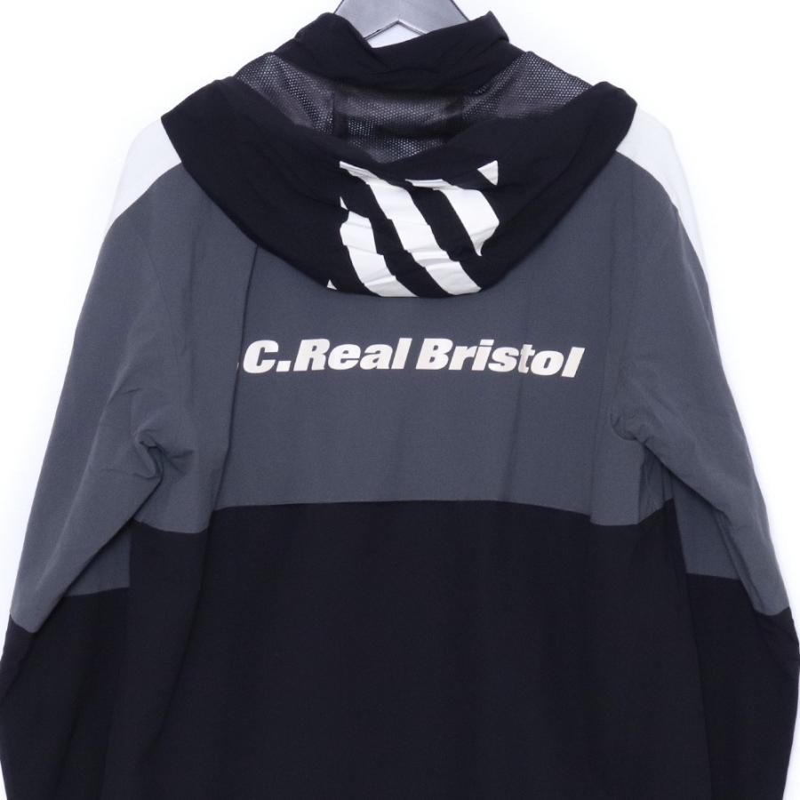 F.C.REAL BRISTOL ウォームアップナイロンジャケット Mサイズ グレー