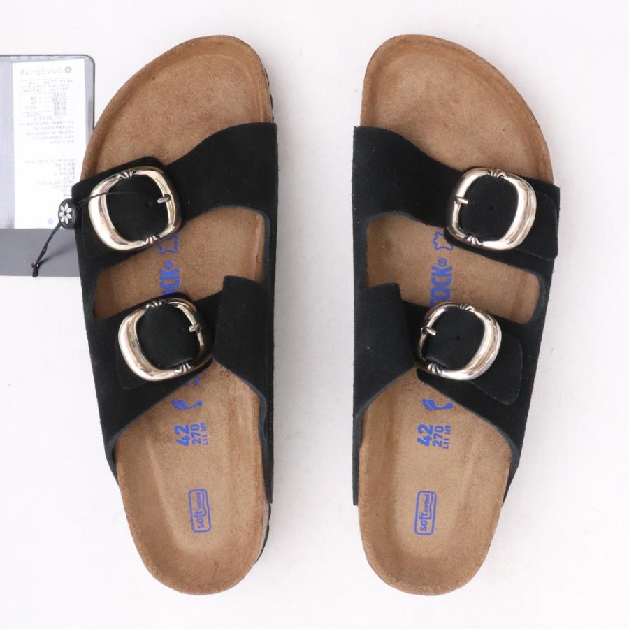 未使用 27cm CHROME HEARTS × BIRKENSTOCK ARIZONA ブラック サイズ42 