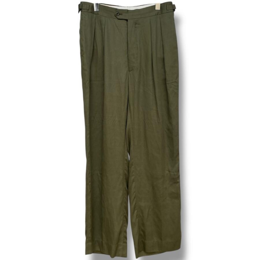 オリーブグリーン スラックス NEAT テントクロス 48 NEAT 1955 チェコ