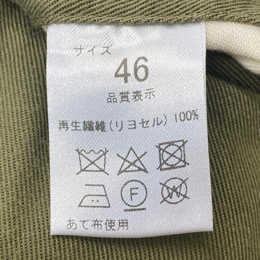 NEAT スラックス パンツ サイズ46 カーキ オリーブ ニート : GRAIZ