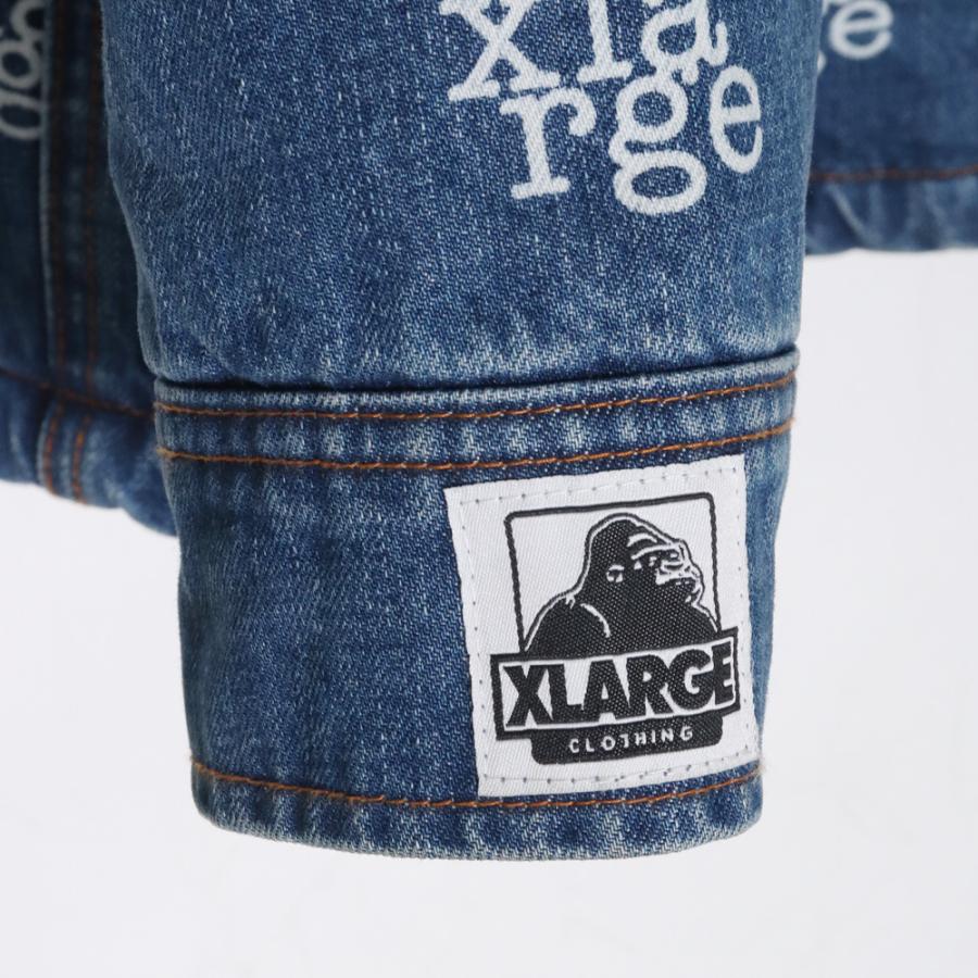 XLARGE LOGO DENIM BOA JACKET Mサイズ インディゴ 01194503 