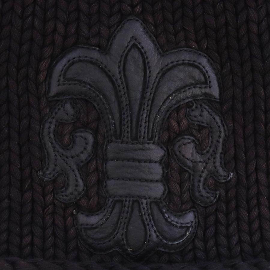 CHROME HEARTS オールド BS フレア ビーニー ブラック クロム
