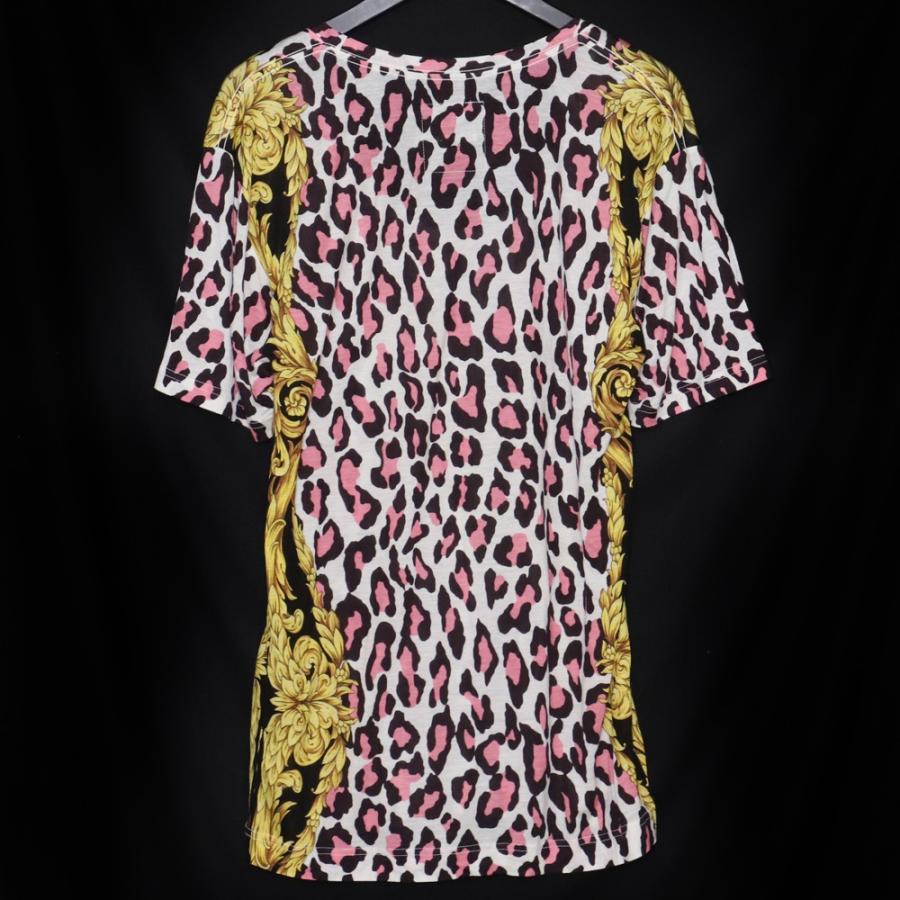 DRESS CAMP ヒョウ柄Tシャツ サイズ50 マルチカラー 58-13S20901 