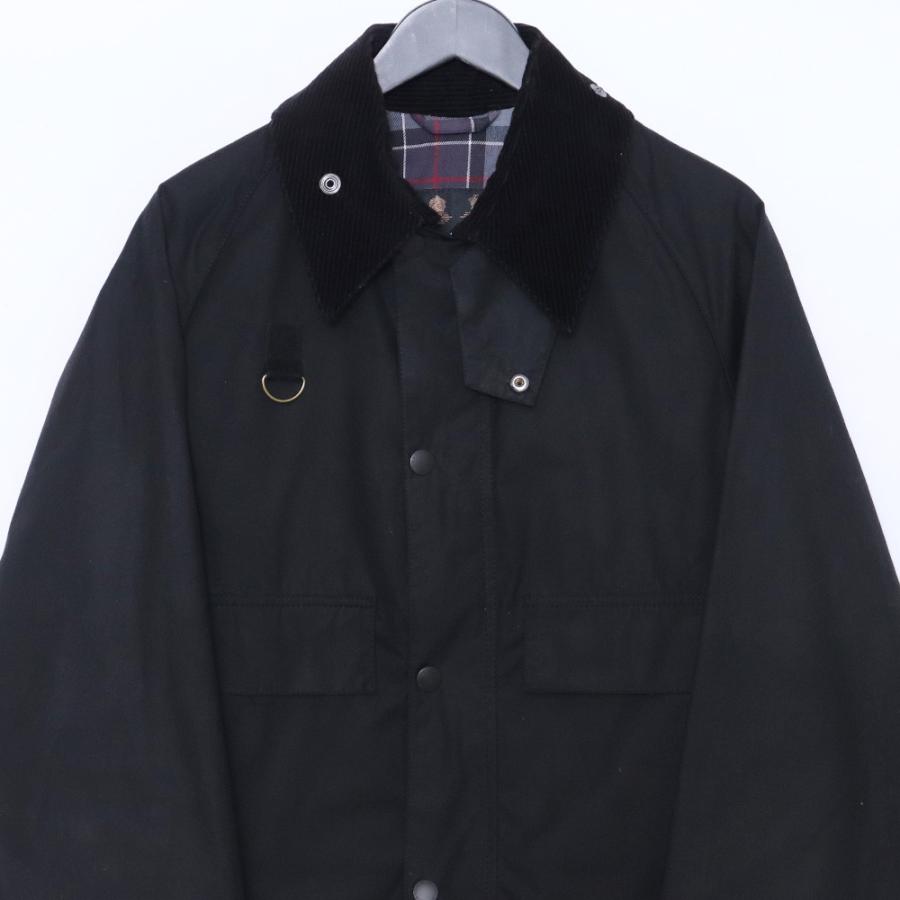 BARBOUR SPEYワックスオイルドジャケット Mサイズ ブラック 222MWX1212  