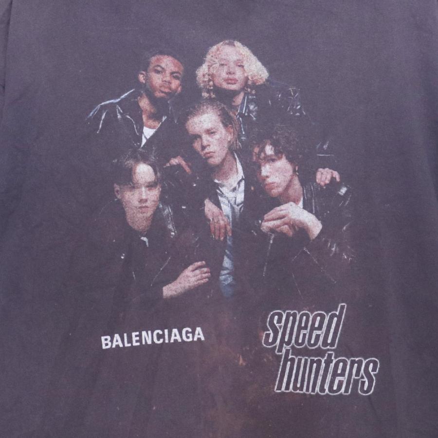BALENCIAGA スピードハンターズ プリント Tシャツ XLサイズ ブラック