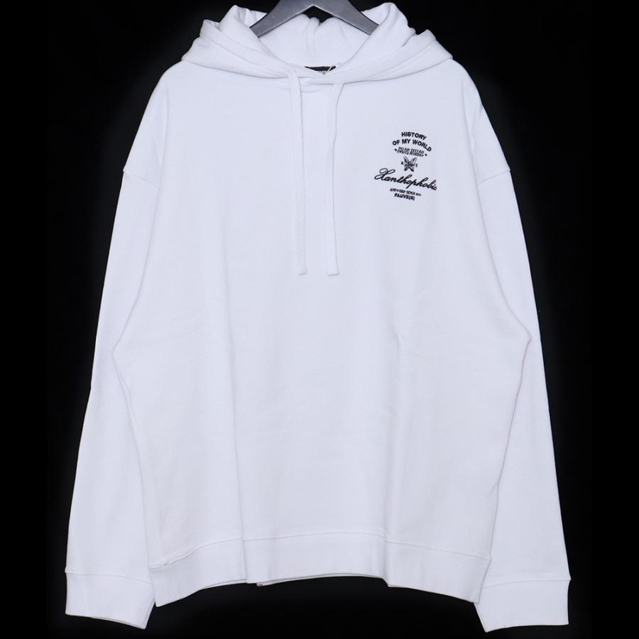 未使用 RAF SIMONS Xanthophobic hoodie XLサイズ ホワイト 192-164A