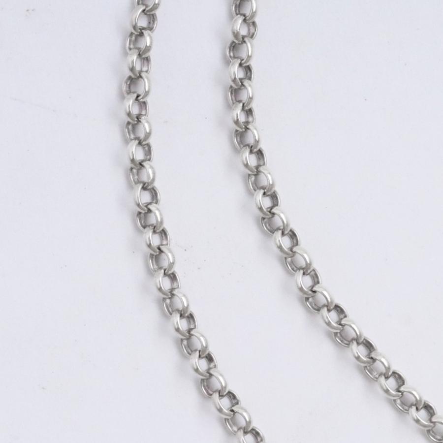 CHROME HEARTS ネックレス ロールチェーン 18インチ 約45cm シルバー 