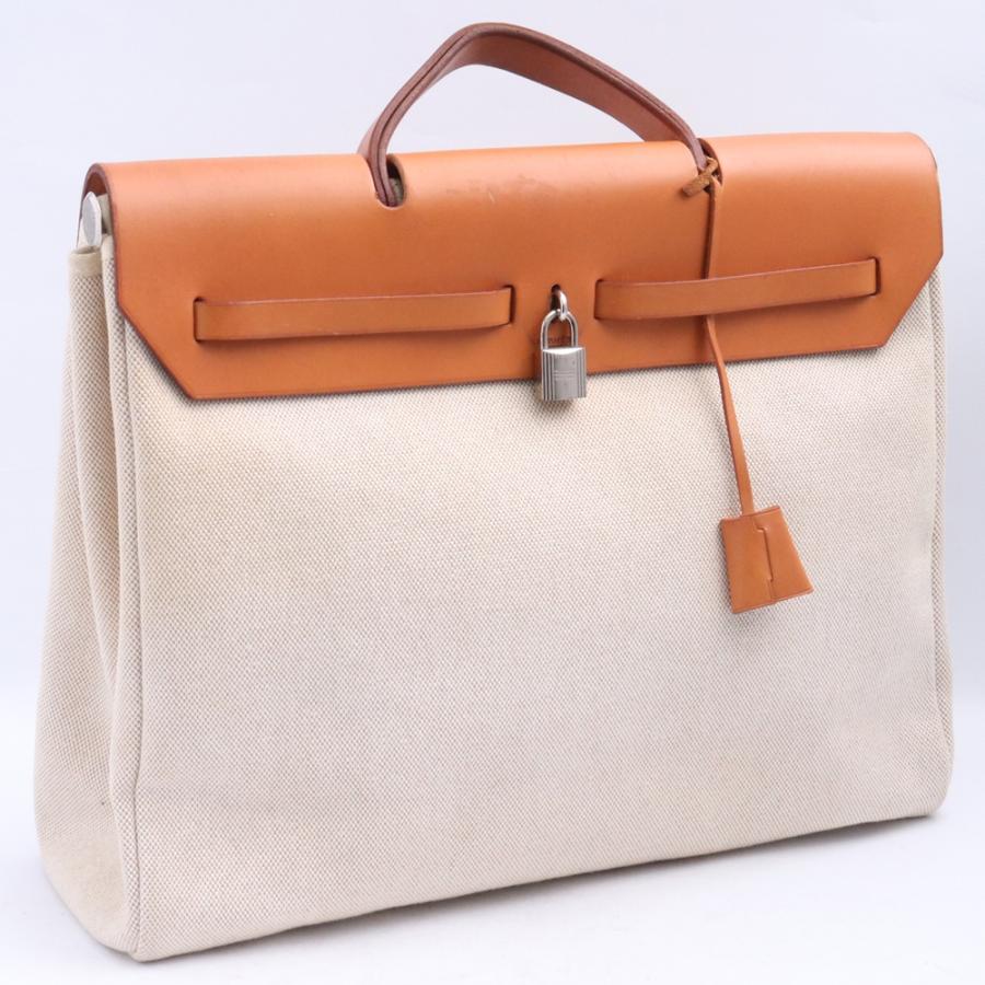 HERMES エールバッグMM キャンバストワルアッシュ エルメス トート