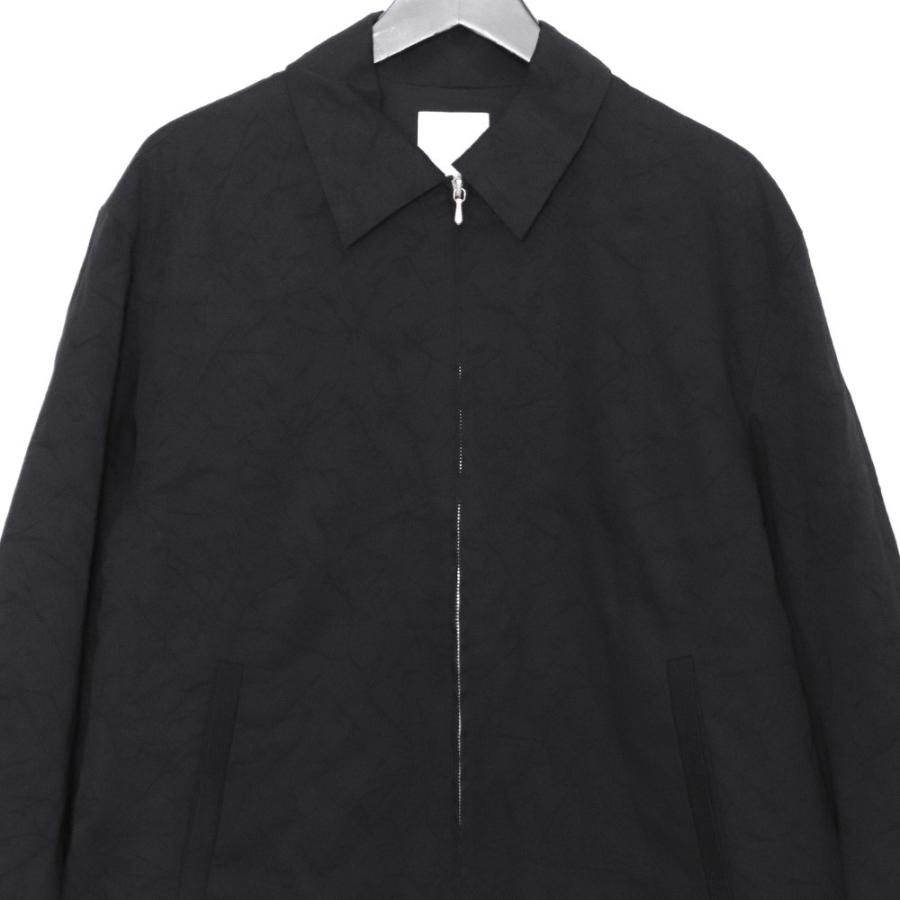 SUS-SOUS drizzler jacket サイズ5 ブラック 12-SS-005 シュス ドリズラージャケット ジップアップブルゾン ...