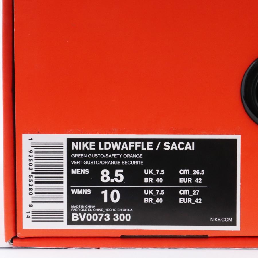 26.5cm NIKE × SACAI LDV Waffle Green BV0073-300 ナイキ サカイ LDVワッフル グリーン スニーカー |  | 08