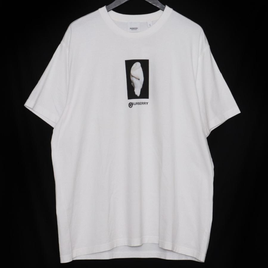 BURBERRY スワンロゴTシャツ XLサイズ ホワイト 4563793 バーバリー  
