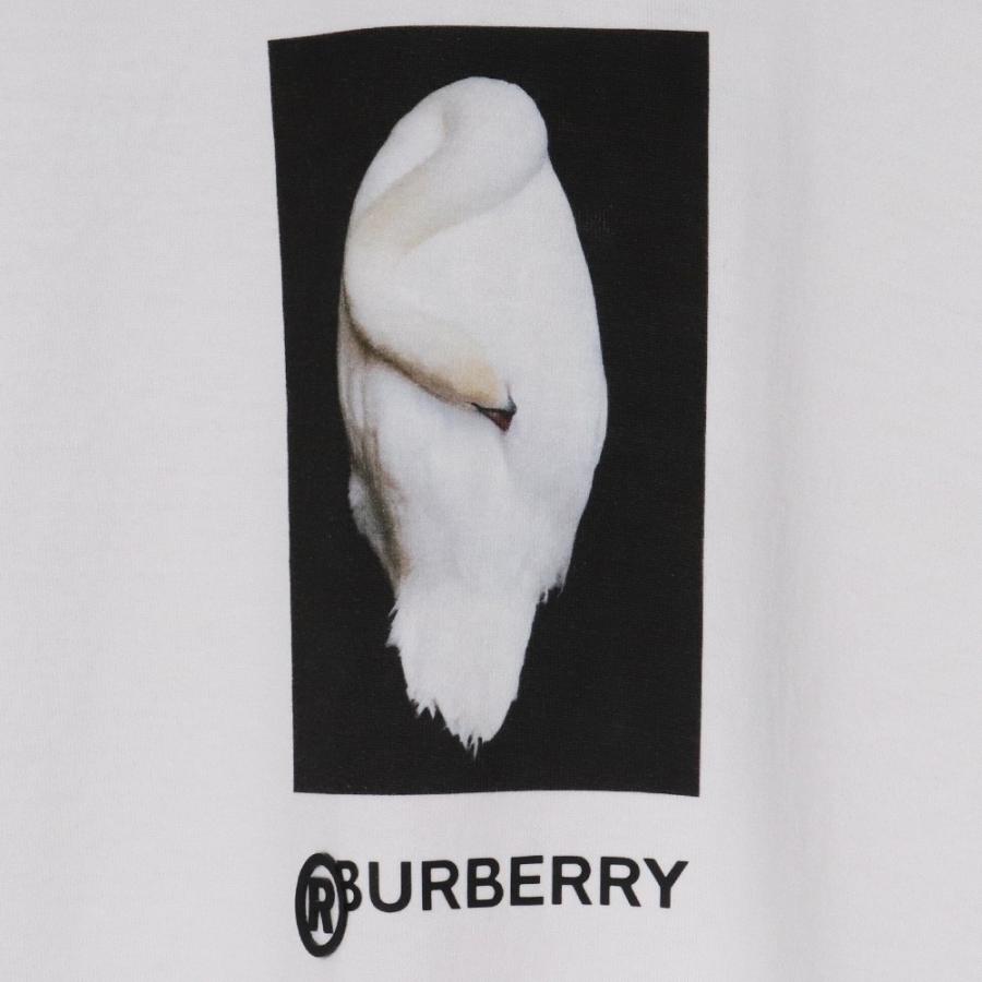 BURBERRY スワンロゴTシャツ XLサイズ ホワイト 4563793 バーバリー 