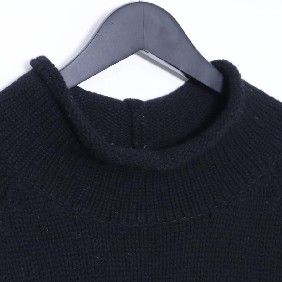 MASSES MOCK NECK SWEATER Mサイズ ブラック マシス モックネック 