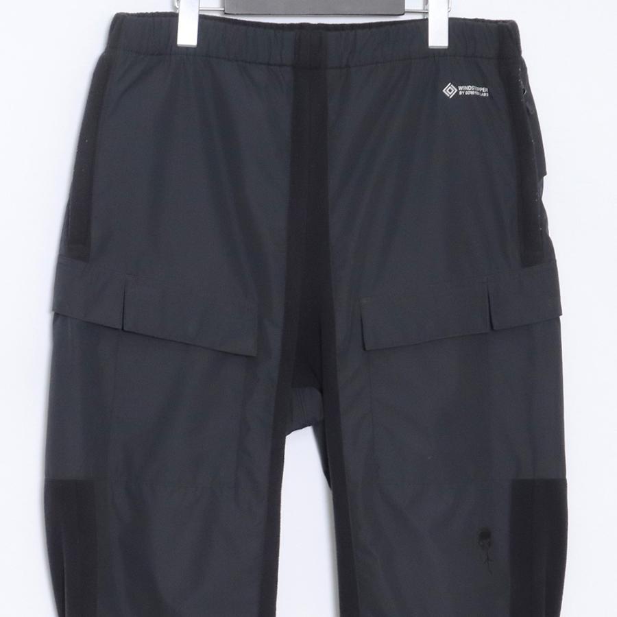 D-VEC × ALMOSTBLACK ゴアテックス フリースパンツ サイズ2 ブラック